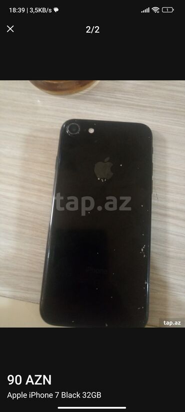 Apple iPhone: IPhone 7, 32 GB, Qara
