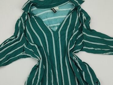 bluzki z długim rękawem w paski: Blouse, H&M, M (EU 38), condition - Good