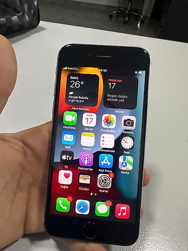 IPhone 6s, 32 GB, Space Gray, Barmaq izi lalafo.az -da IPhone 6s, 32 GB, Space Gray, Barmaq izi