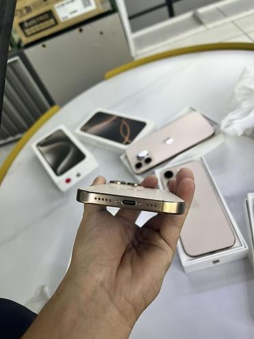 Уюлдук телефондор жана аксессуарлар: IPhone 16 Pro 256гб (цвет золотистый коробка документ имеется АКБ 91% — 3