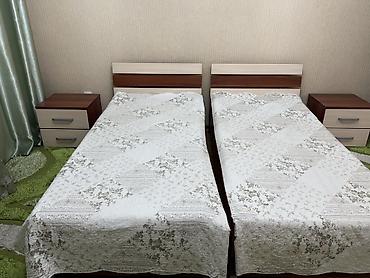 4 ка: Продаю три кровати односпальные с матрацем и тумбами Каждая по 3000 — 4