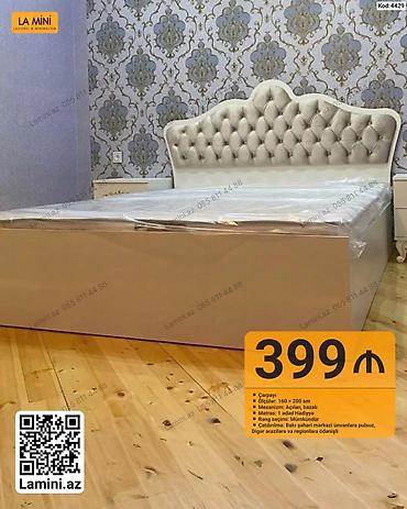Ev üçün mebel: Çarpayı – La Mini (Kod: 4429) - Ölçü: 160 × 200 sm - Mexanizm — 1