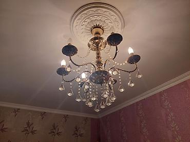 qədimi tavalar: Çılçıraq, 6 lampa, Metal — 1