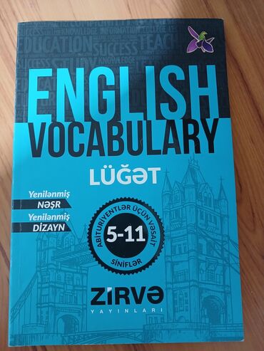 ingilis dili 9 sinif metodik vəsait: Zirvə kursları İngilis dili lüğət