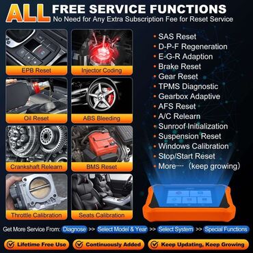 Alati za automobile: NOVO- LAUNCH X431 Creader Elite V2.0 OBD2 Peugeot i Citroen Novo - — 10