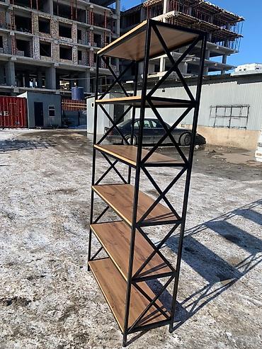 Этажерки для кухни: Стеллажи полки 
Полки столы в стиле лофт от производителя — 7