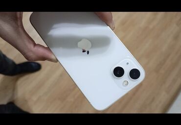 Apple iPhone: IPhone 13, 128 GB, Ağ, Zəmanət, Simsiz şarj, Face ID