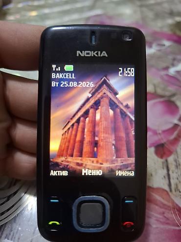 Nokia < 2 GB Memory Capacity, rəng - Qara, Düyməli