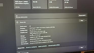 İşlənmiş ASUS ROG, 15.6 ", AMD Ryzen 7, 512 GB lalafo.az -da — 3 İşlənmiş ASUS ROG, 15.6 ", AMD Ryzen 7, 512 GB — 3