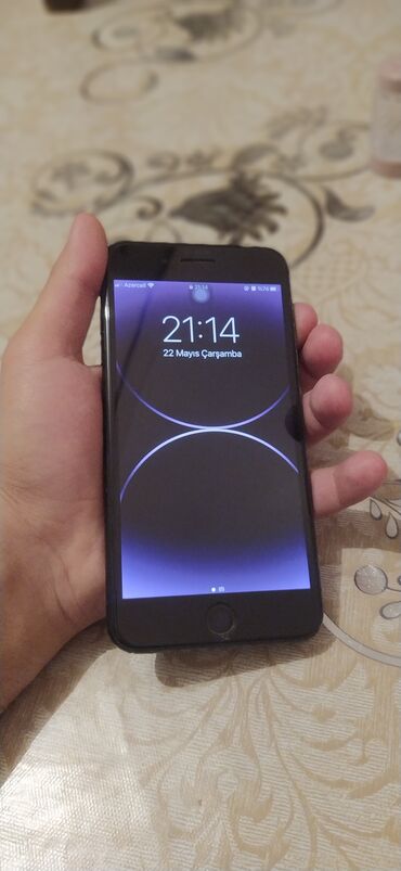 ikinci el telefon iphone: IPhone 7 Plus, 32 ГБ, Черный, Отпечаток пальца