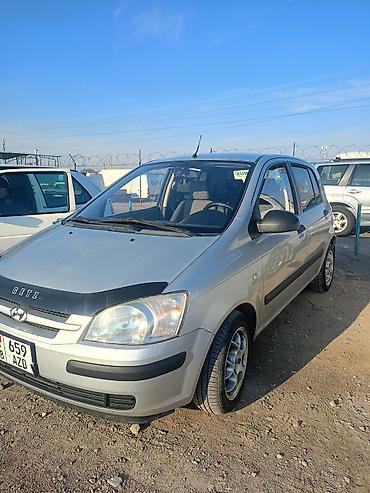 арзан матиз 1: Hyundai Getz: 2005 г., 1.3 л, Кол менен иштөөчү, Бензин, Хетчбек — 1