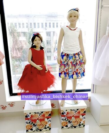 Платья: Детское платье, цвет - Розовый, Б/у — 7