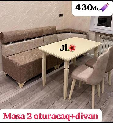 rahat mebel: Yeni, Künc divan, Mətbəx üçün, Açılmayan — 1