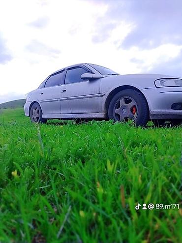 yan guzgulər s: Opel Vectra B sedan - Kuzov: 4 qapılı sedan, gümüşü rəng - Mühərrik — 2