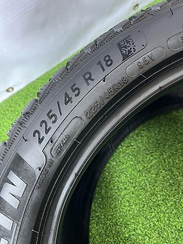 mishlen: Шины 225 / 45 / R 18, Зима, Б/у, Пара, Легковые, Michelin — 6