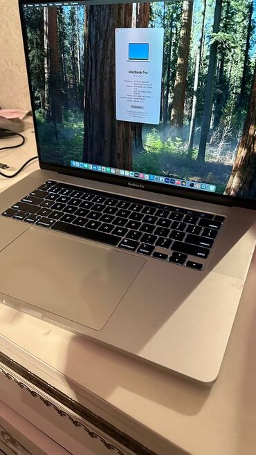 macbook pro 16: Ноутбук, Apple, 64 ГБ ОЗУ, Intel Core i9, 16 ", Б/у, Для работы, учебы, память HDD + SSD