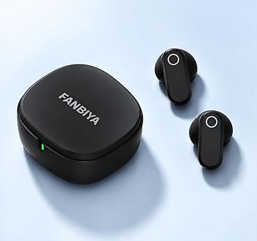 dji mic mini 2: Беспроводные наушники FANBIYA с зарядным кейсом - Форм-фактор: TWS — 2