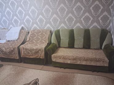 стулья бу купить: İşlənmiş, Divan, 2 kreslo