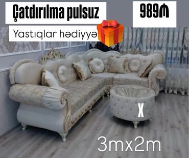 künc divan modelləri: Künc divan, Yeni, Açılmayan, Bazasız, Parça, Şəhərdaxili pulsuz çatdırılma