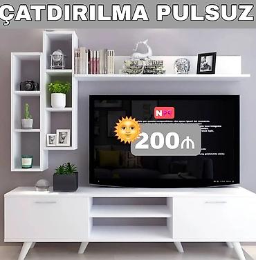 telefon altlığı: Yeni, Düz TV altlığı, Polkalı — 1