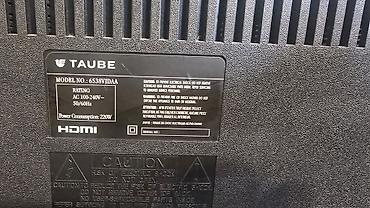 mi note 10: TAUBE televizor – Model: 6538VIDAA Xüsusiyyətlər: - Ekran diaqonalı — 2