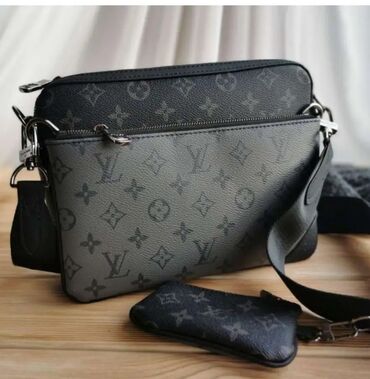 барсетка луи: Барсетка, Louis Vuitton, Асыл нуска, Жаңы