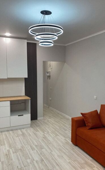 снять квартиру в заре: 1 бөлмө, 27 кв. м, Элитка, 5 кабат, Евроремонт