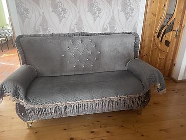 Qonaq otağı dəstləri: Qonaq otağı mebel dəsti - Vitrin: Şüşə qapılı, 3 rəfli, daxili — 5