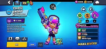 Спорт и хобби: Brawl Stars oyun hesabı – yüksək səviyyəli skin və brawler — 7