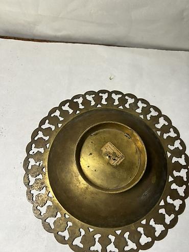 mis tavalar: Boşqablar, 1 əd, rəng - Qızılı, Metal — 3