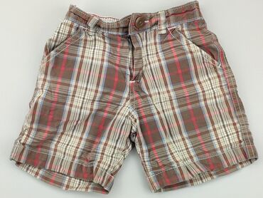 spodnie w czerwoną kratę: Krótkie spodenki, Oshkosh, 2-3 lat, 98, stan - Dobry