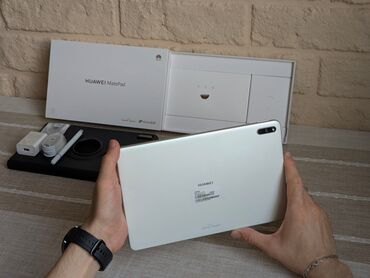 наушники хуавей: Планшет, Huawei, память 64 ГБ, 10" - 11", Б/у, Классический цвет - Белый