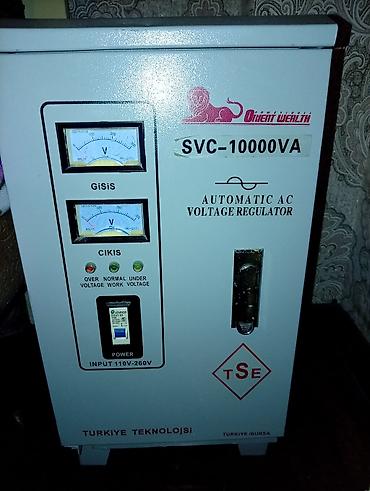 stabilizator satışı: SVC-10000VA Automatic AC Voltage Regulator - Brend: Orient Wealth - — 1