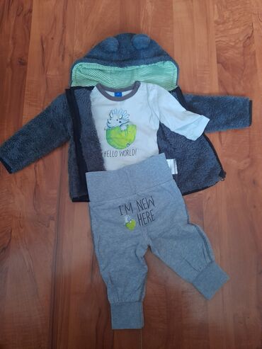h and m jakne: Carters, Set: T-shirt, Trousers, Jacket, 62-68
