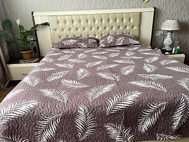 детское покрывало: APOLLO BEDDING brendindən iki nəfərlik yataq örtüyü dəsti + iki yastıq — 2