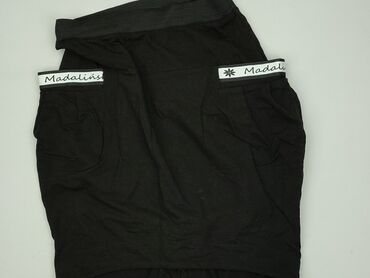 t shirty oversize czarne: Shorts for women, XL (EU 42)