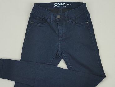 spodnie damskie zara jeansy: Jeans, Only, XS (EU 34), condition - Very good