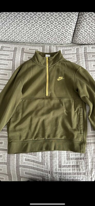 Толстовки: Мужская толстовка, S (EU 36), Nike, Б/у, цвет - Зеленый, Самовывоз, Бесплатная доставка, Платная доставка