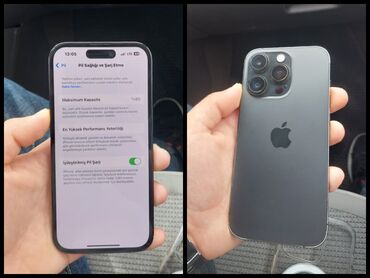 iphone arxa şüşə: IPhone 13 Pro, Graphite, Face ID