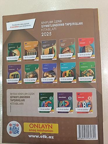 Testlər: Məhsul: “Tarix – II hissə” qiymətləndirmə tapşırıqları kitabı (2025) — 2