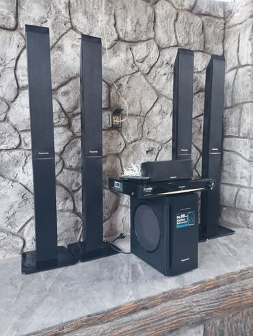 Dinamiklər və kolonkalar: Panasonic ev kinoteatrı – tam komplekt 5.1 akustik sistem — 6