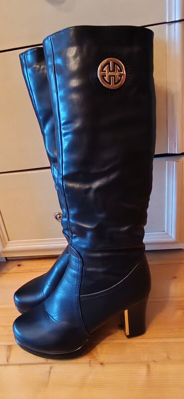 Botinka və botilyonlar: Ölçü: 40, rəng - Qara, İşlənmiş — 3