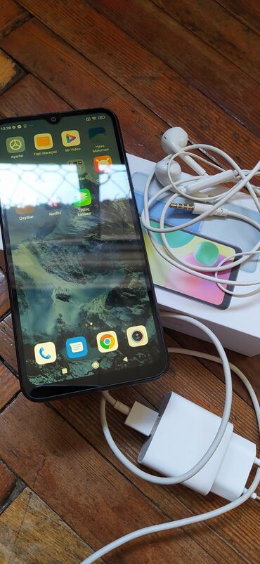 Xiaomi Redmi 10A, 64 GB, rəng - Qara, 
 Sensor, Barmaq izi, Simsiz şarj