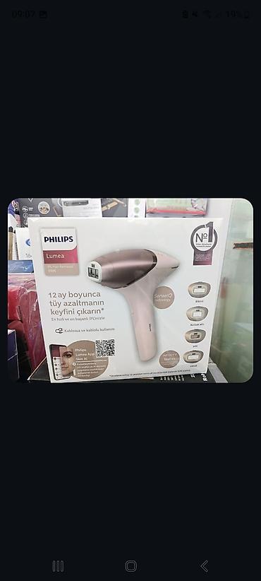 diod lazer aparatı: Philips Lumea IPL Hair Removal 9000 (BRI955) - IPL texnologiyası ilə — 1
