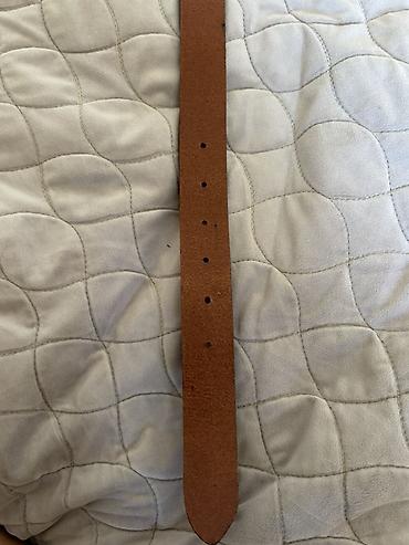 Kəmərlər: ASOS Leather Belt With Antique E – dəri kəmər - Brend: ASOS - Model — 6