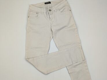 spódniczka jeansowe szara: Jeansy, Terranova, S, stan - Dobry