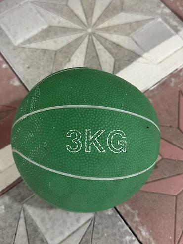 boks kisəsi type 0: Məşq üçün medbol dəsti - Çəkilər: 3 kq (yaşıl), 5 kq (qara), 6 kq — 3