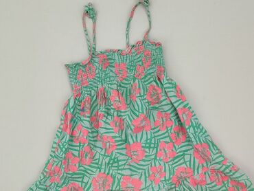 hm sukienka w kwiaty: Dress, Primark, 4-5 years, 104-110 cm, condition - Good