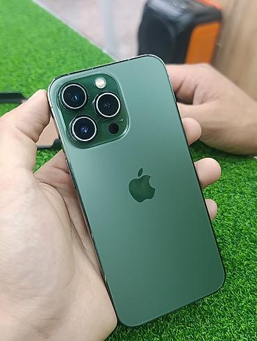 aipad mini: IPhone 13 Pro, Б/у, 256 ГБ, Alpine Green, Чехол, 74 % — 1