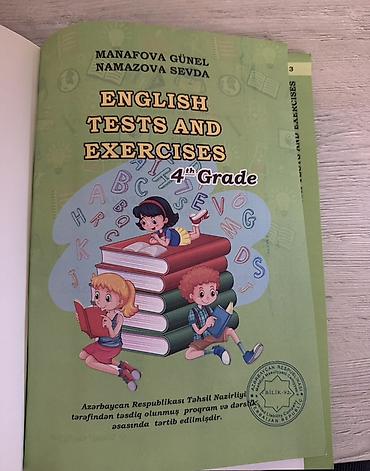 познание мира 4 класс мсо 1: “English Tests and Exercises – 4th Grade” adlı dərs vəsaiti - — 2